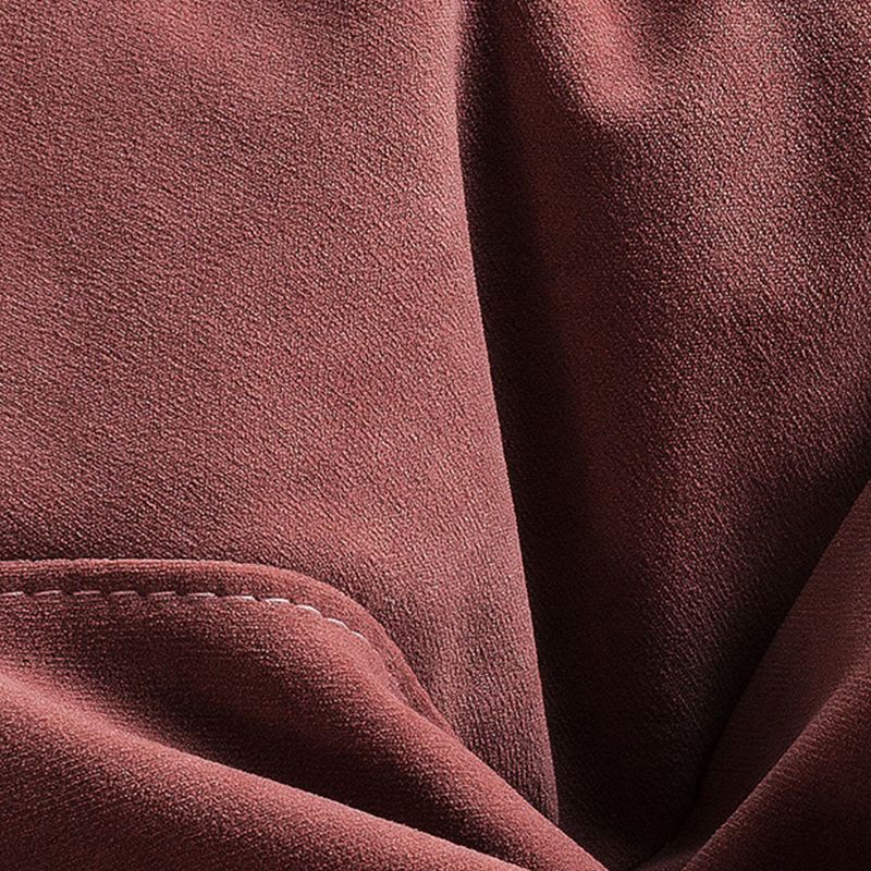 Arms Included Velvet Armchair with Sewn Pillow Back, 35.43" W √ó 39.37" L √ó 25.59" H