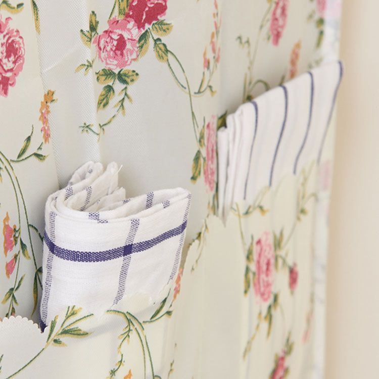 Contemporary Wardrobe Armoire Metal Frame Armoire with Garment Rod and Shelves for Home