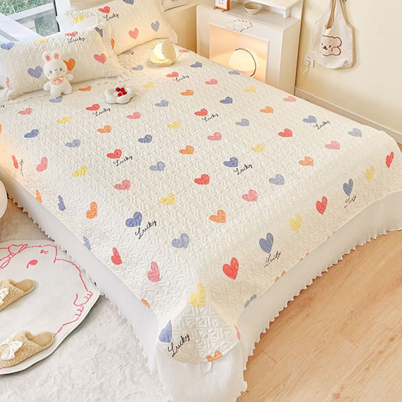 Floral Pattern Bed Sheets Polyester Soft Breathable Non-Pilling Sheet Set