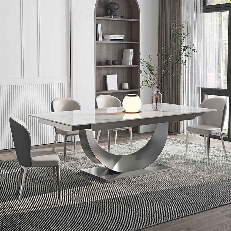 Modern Sintered Stone Dining Table Set 1/4/5/7 Pieces Dining Set for Home Use