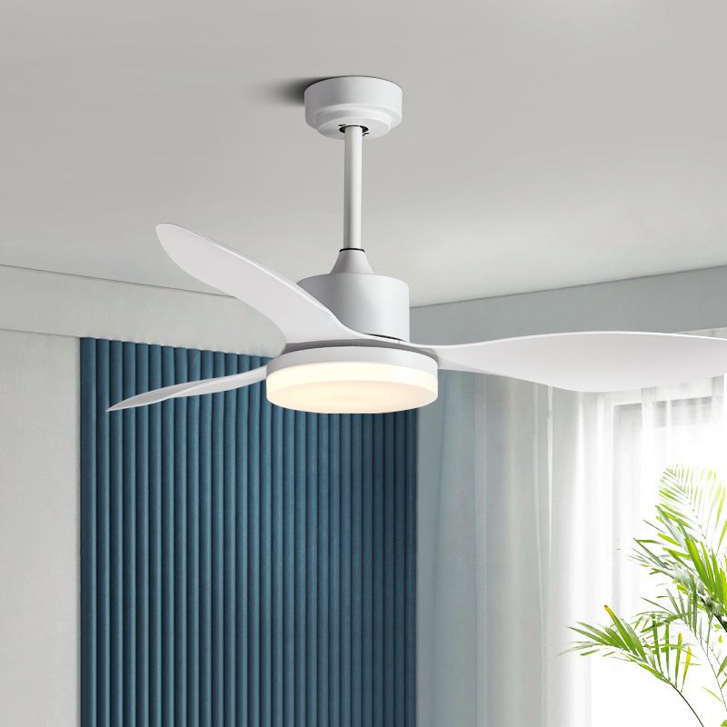 Kids Style Round Ceiling Fan Lighting Metal 1 Light Ceiling Fan Lamp for Living Room