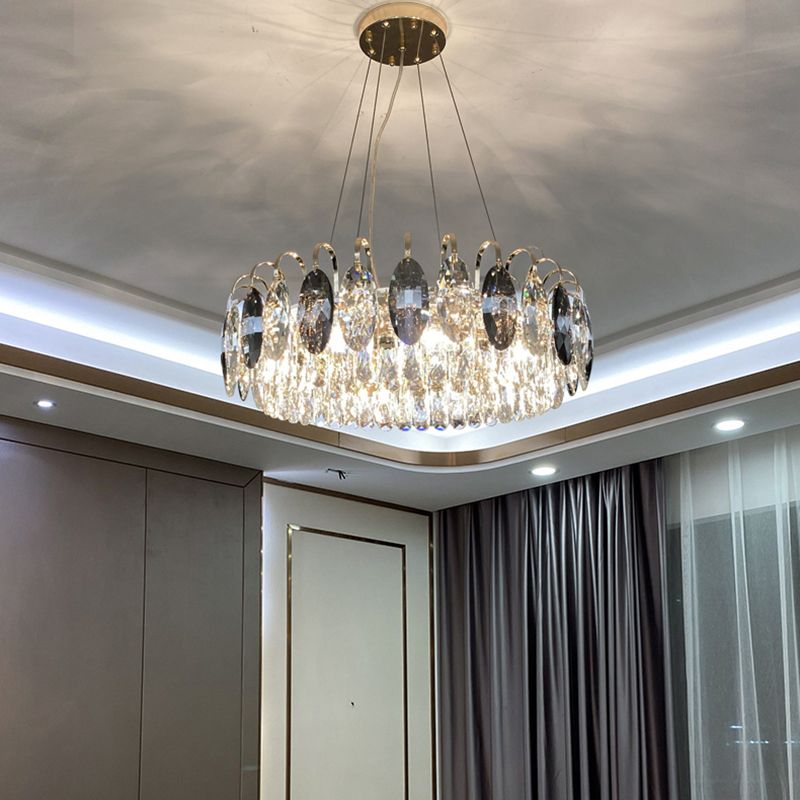 Sphere de salle à manger moderne Sphere Chandelier Prendant Lighting Fixtures Crystal