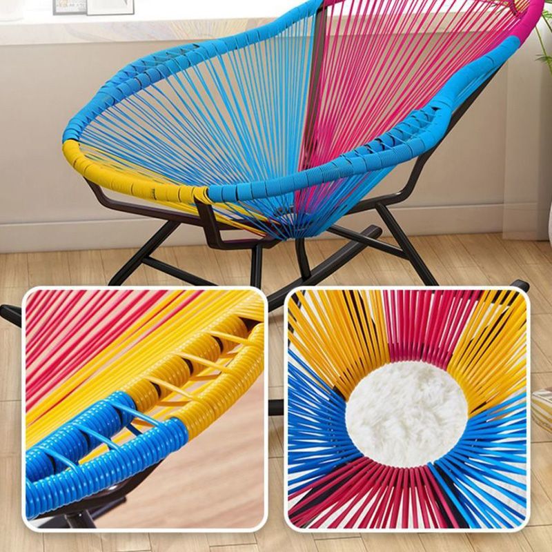 Contemporary Rattan Rocking Chair Outdoor Rocking Chair for Break