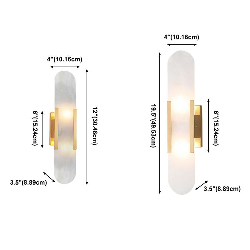 Luz contemporánea de pared de pared de pared moderna luz de pared para comedor