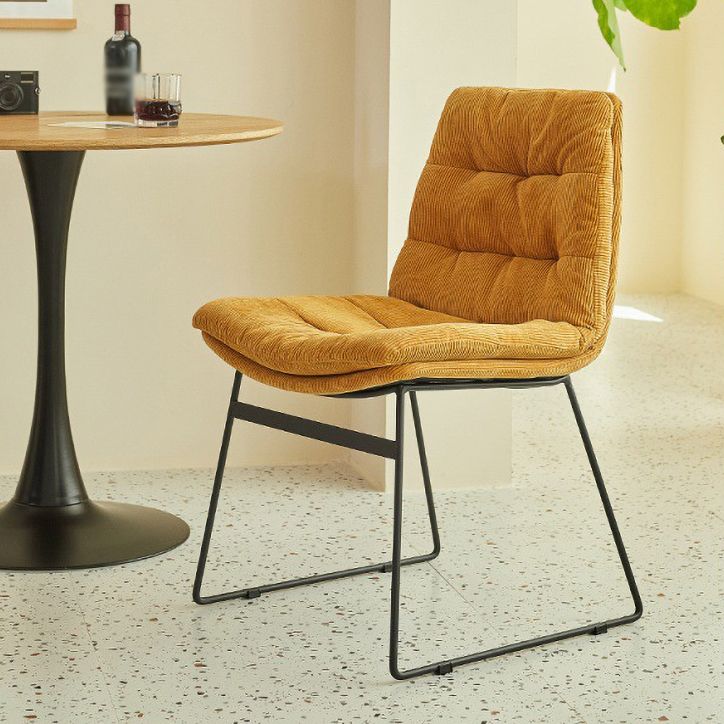 Sedie da pranzo e accento contemporanee sedia laterale parsons