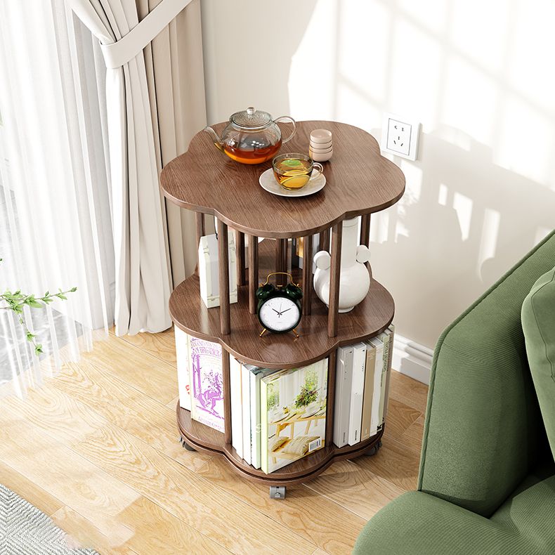 Scandinavian Style Bookshelf Open Back Bookcase for Home and Office Study Room