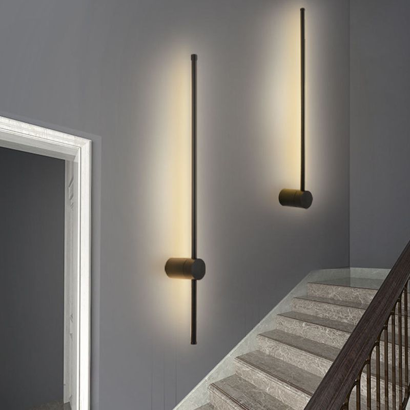 Nordische Einfachheit Lineare Wandleuchten Aluminiumleuchte Leuchten für Schlafzimmer