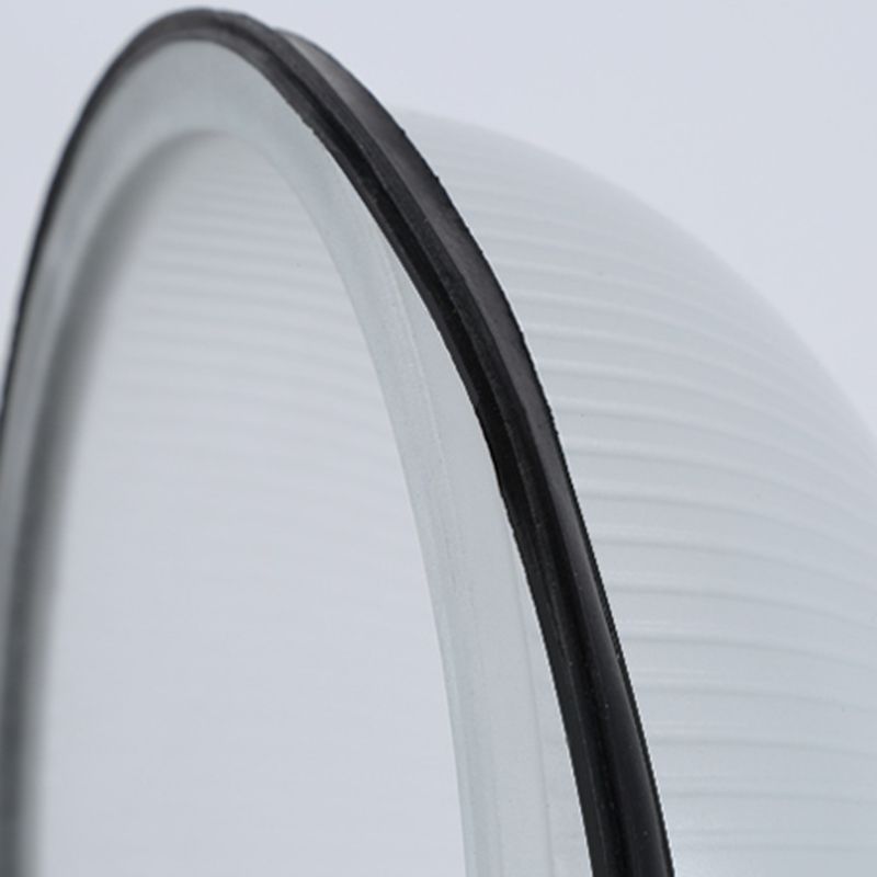 Industrial Metal Wall Sconce Geometric Shape Wall Light with Glass Shade for Living Room