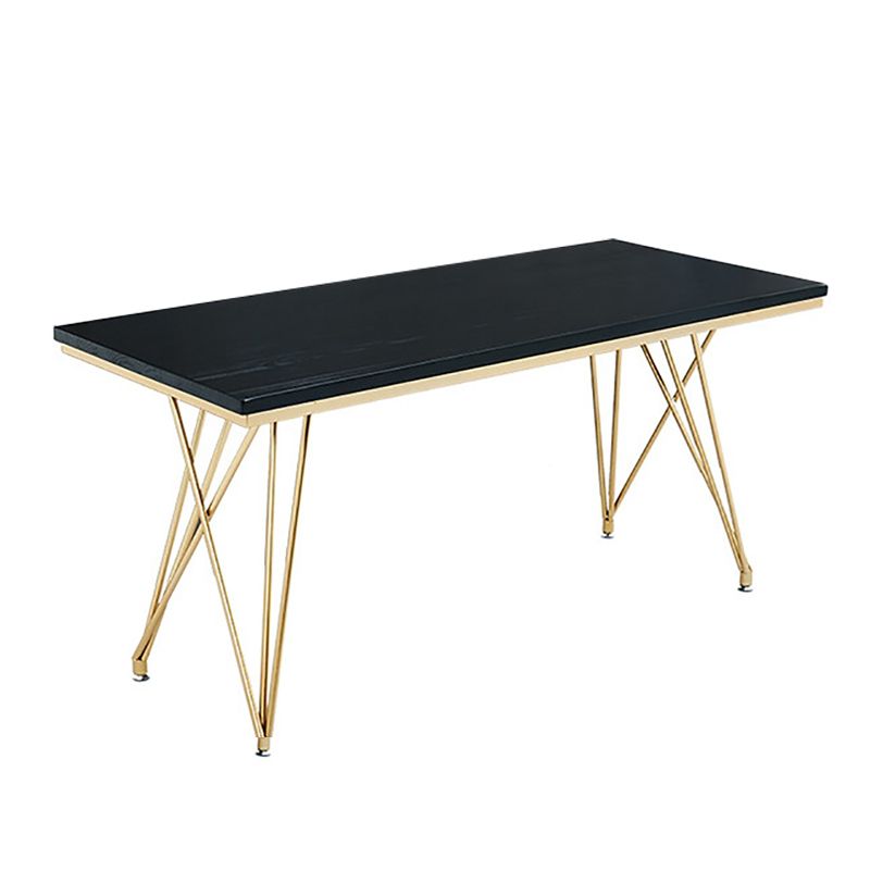 Traditional Luxury Dining Table White in Marble Rectangle Dining Table for Kitchen