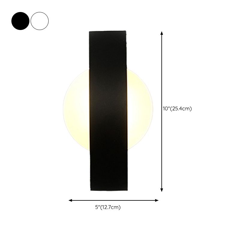 Geometric Wall Lighting Contemporary Metal 1 Light Wall Sconces