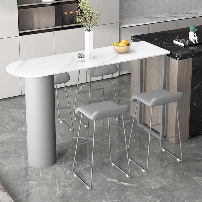Contemporary Bar Counter Table Stone Bar Counter Table for Home