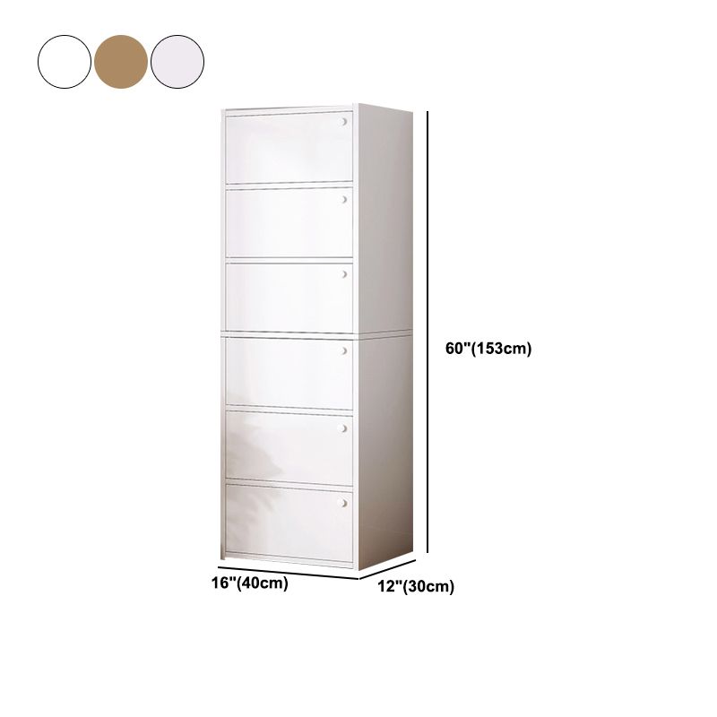 Contemporary Rectangle Standard Wood Knobs Natural Or White Cabinet