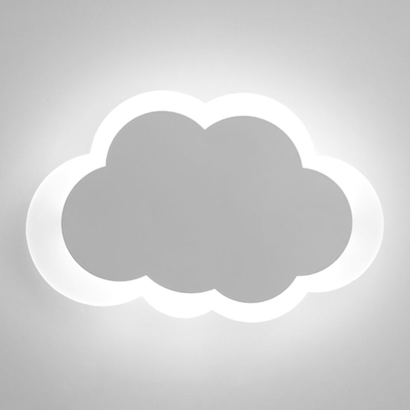 Cloud Sconce Light Fixture Nordic-Style LED Metal Wall Mounted Light Fixture