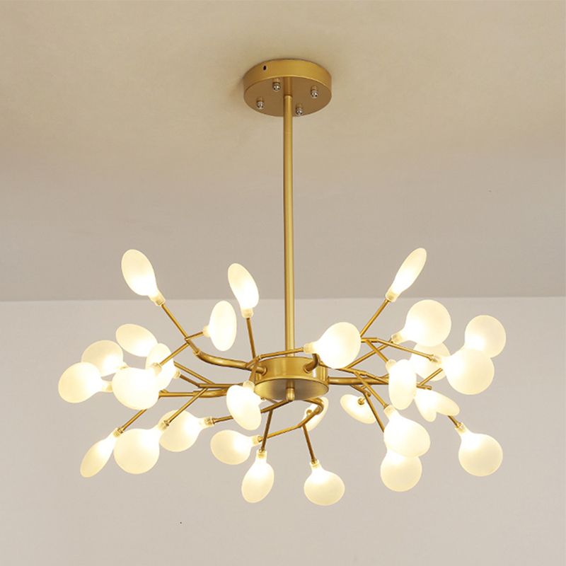 Lampadario in metallo multi-luce del soffitto a soffitto piatto