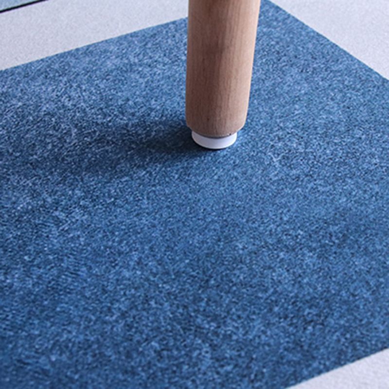 Round Multicolor Bold Rug Polyester Carpet Abstract Print Indoor Rug Stain Resistant for Living Room