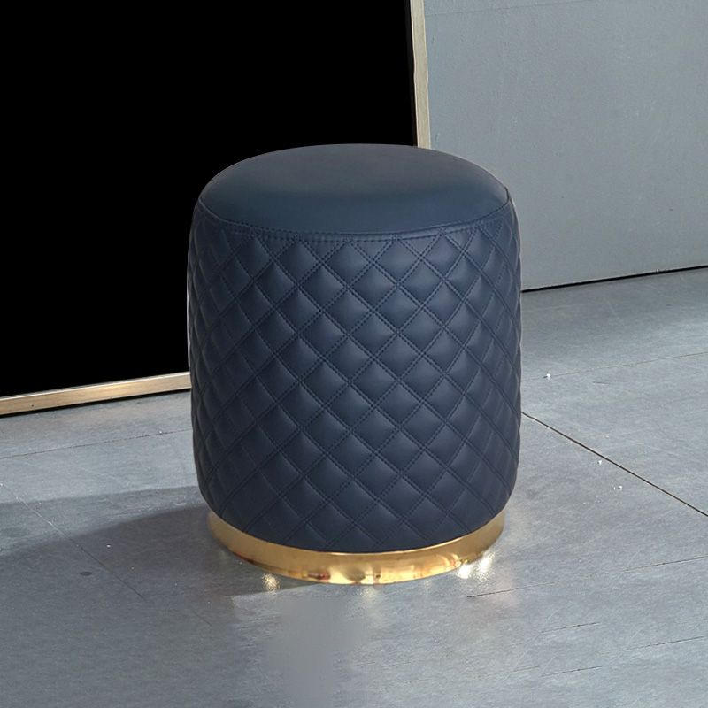 Orange Modern Cube Water Resistant Square Cube for Living Room