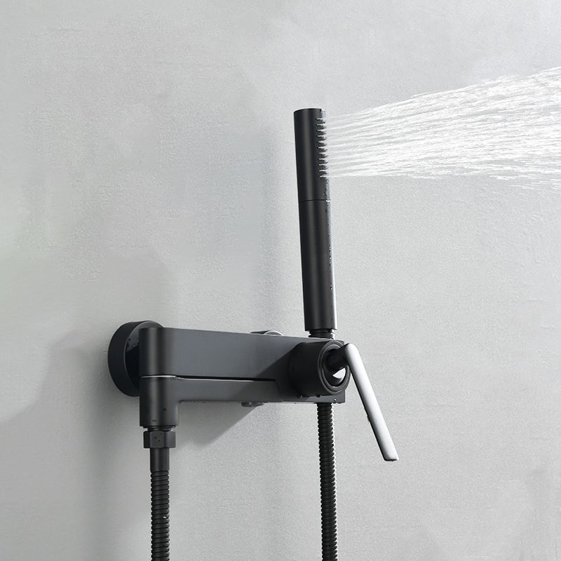 Copper Tub Spout Trim Wall Mounted Swivel Tub Spout Trim with Single Handle