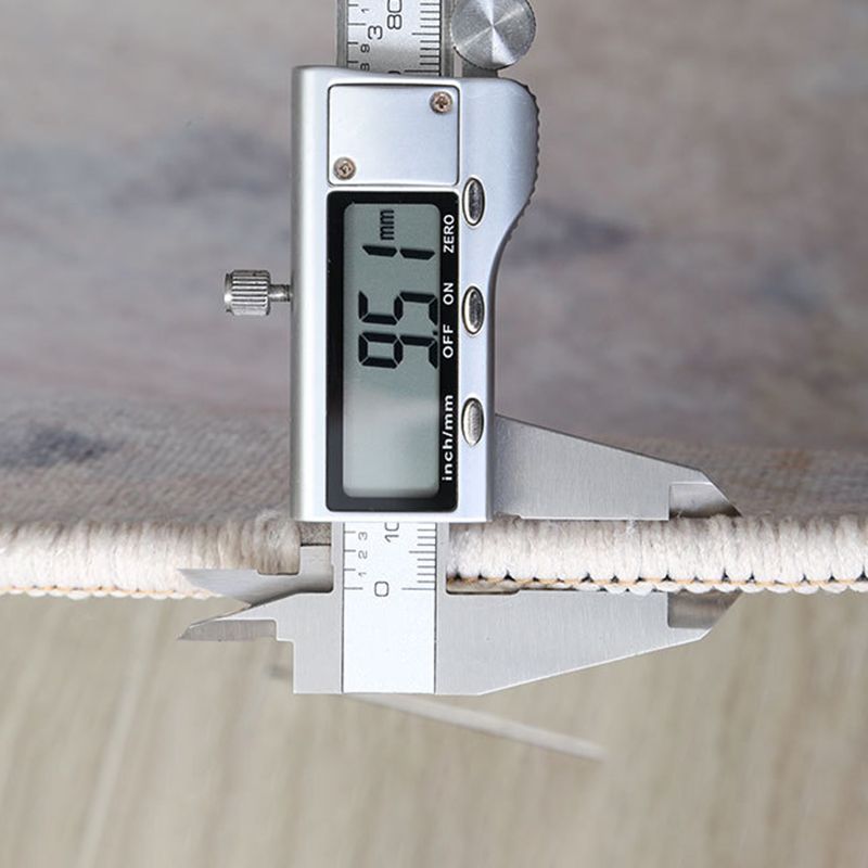 White Random Stripe Rug Polyester Modern Rug Washable Rug for Home Decor