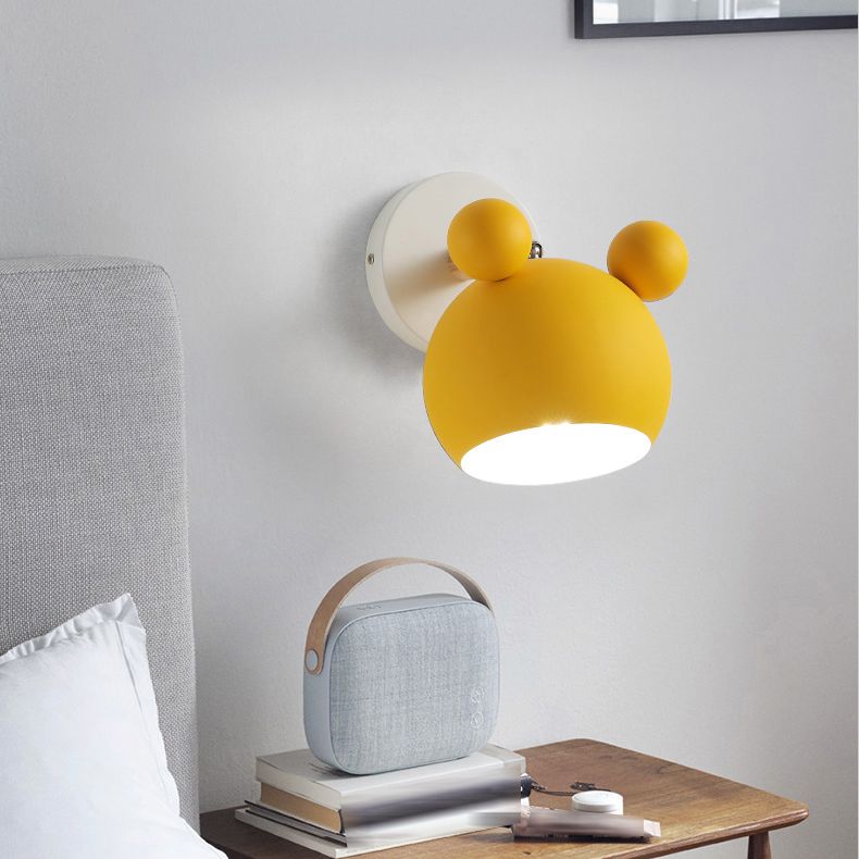 Metall einzigartige Wandleuchten moderne nordische Macarons Einlichtwandmontiertes Licht