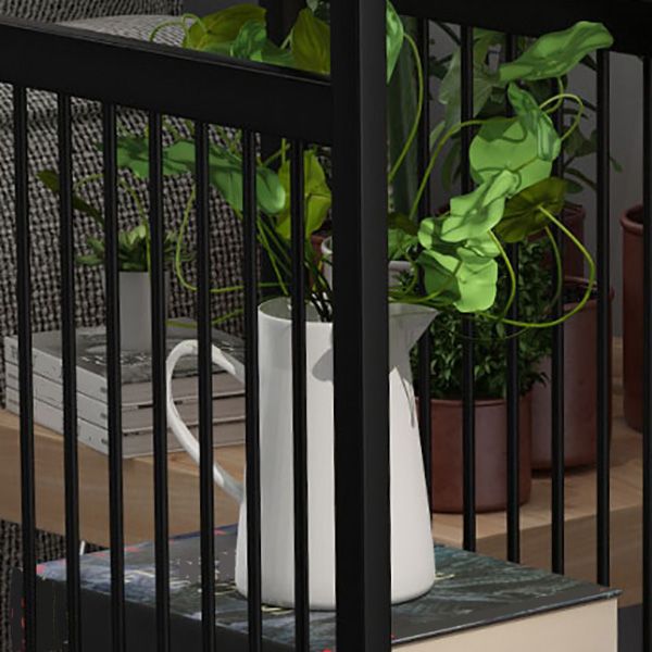 Industrial Rectangle Bistro Bar Desk Solid Wood Bistro Table for Indoor