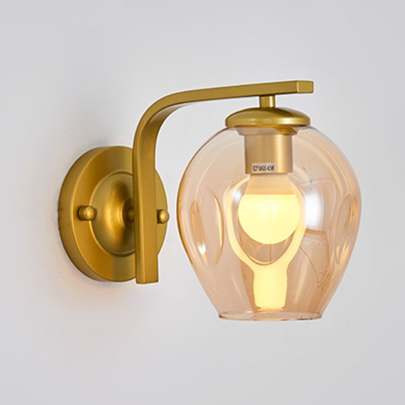 Simplicity Wall Lighting Fixture Round Wall Light Sconce for Bedroom