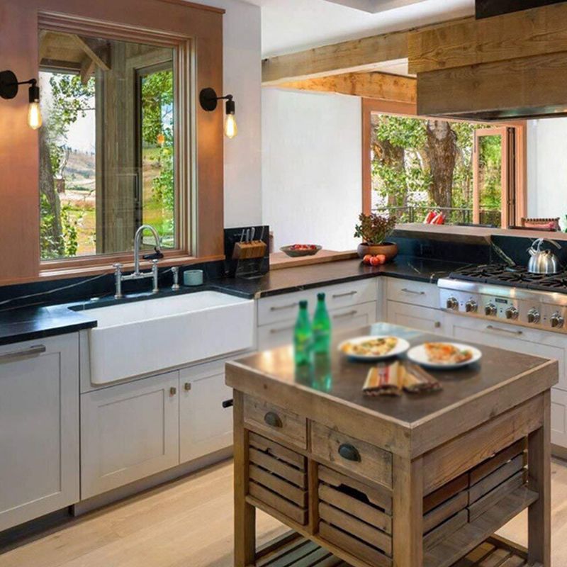 Industrial Black Wall Light Metal Lighting for Home Living Room