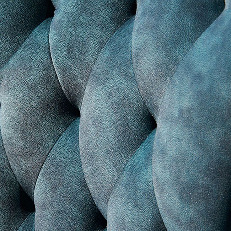 Nordic Style Metal Dining Chairs Upholstered Side Chairs for Restaurant Use