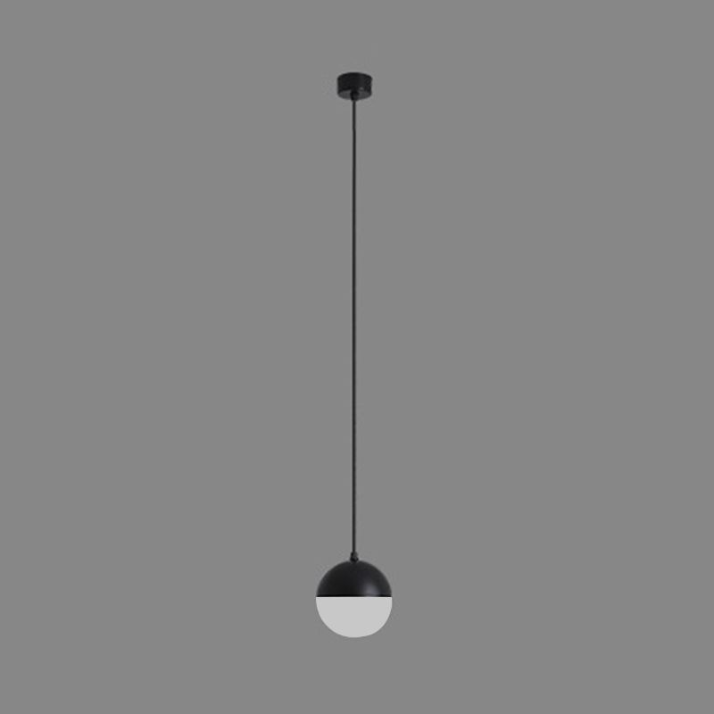 Industriel 1-Light Light Light Metal Swag Pendant Light pour le salon de la chambre