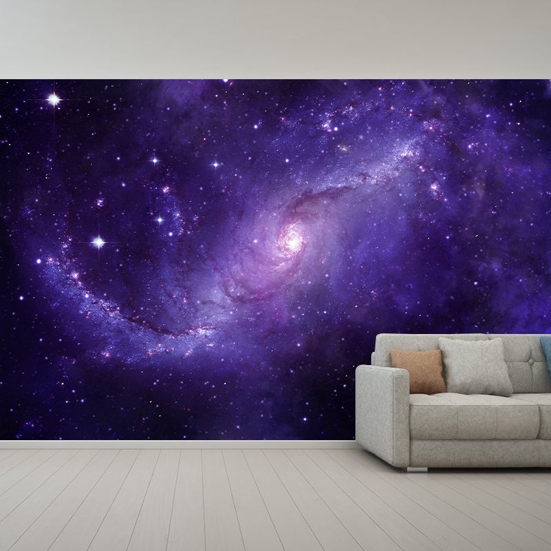 Star Universe Wall Mural Full Size Wall Covering for Sleeping Room, Waterproofing