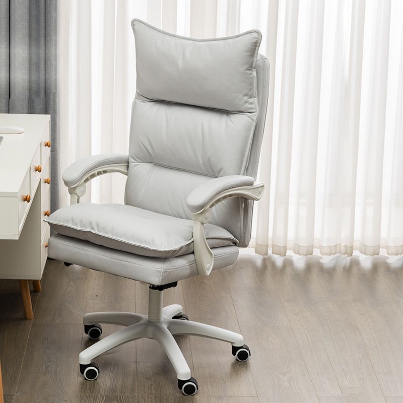 High Back Executive Computer Chair Contemporary Task Chair with Wheels