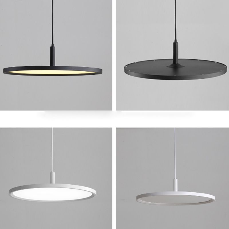 Dining Room One Head Pendant Light Metal LED Simple Ceiling Pendant Lamp