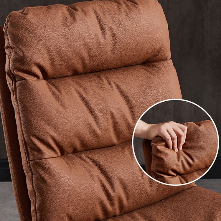 El comedor contemporáneo del metal preside la silla lateral tapizada sin brazos para el uso en el hogar