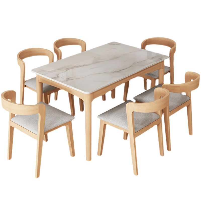 Simplicity Style Dining Site Table Rectangle Furniture for Home