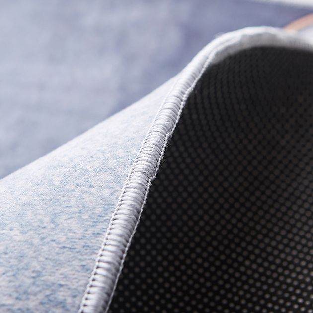 Apricot Tone Home Decoration Carpet Modern Color Block Printed Area Rug Polyester with Non-Slip Backing Rug