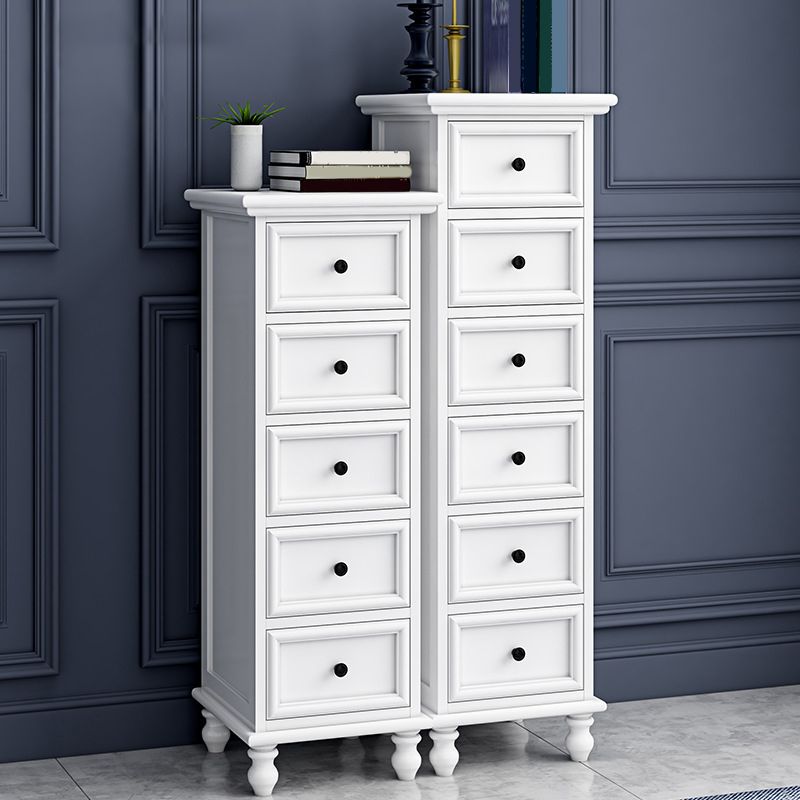 Solid Wood Accent Chest with Drawers Rectangle 13.77" Wide Chest