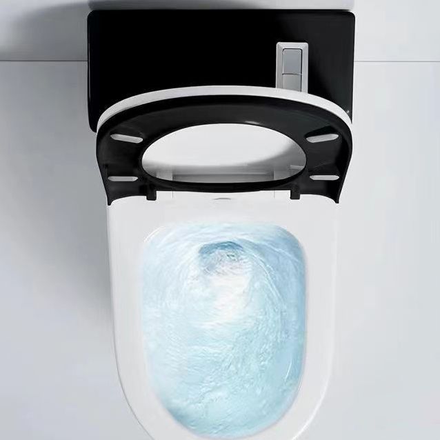 Modern 1-Piece Toilet Bowl Floor Mount White Urine Toilet for Washroom