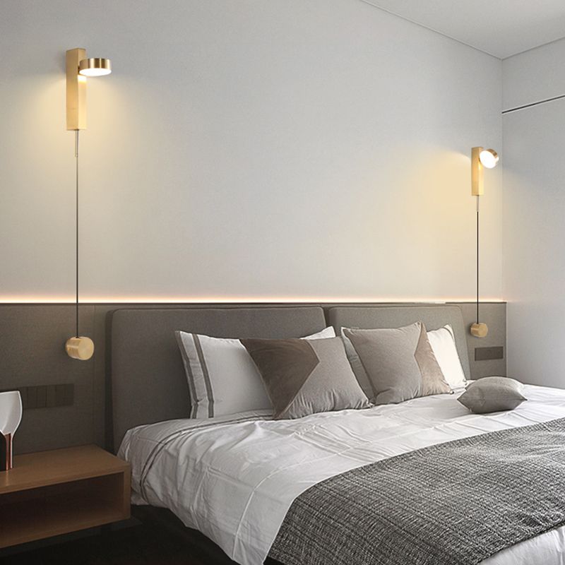 Runde Form Metall Wandleuchter moderner Stil mit einer Lichtwandhalterung Beleuchtung