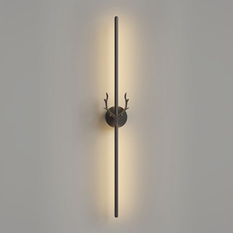 Lumière murale en métal de style moderne Minimaliste de bande LED LED GALCE LEUR POUR LA CHAMBRE