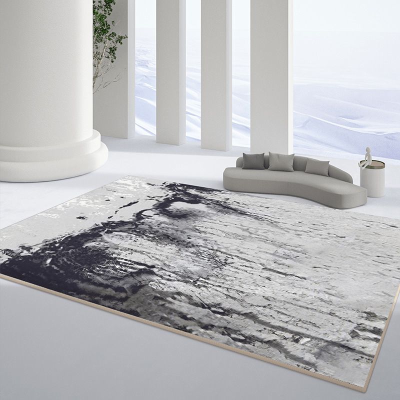 Alfombra industrial de marrón claro alfombra gráfica de alfombra gráfica resistente a manchas para salón para el salón