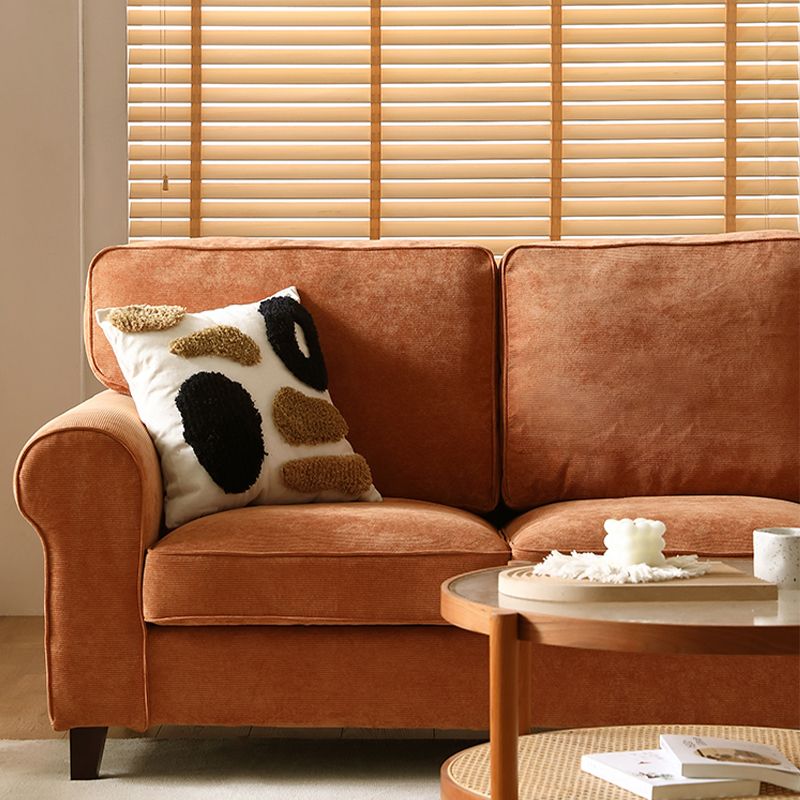 Flared Arm Modern Sofa 33"W sofa with Loose Back for Living Room