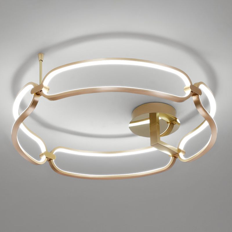 Sphère semi-flush plafonne