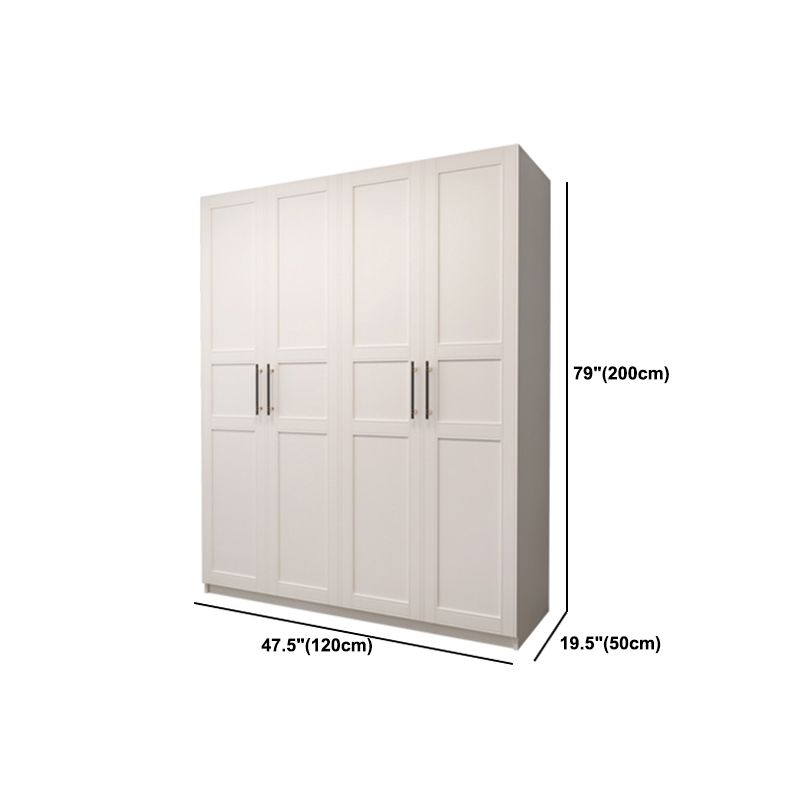 Modern Wardrobe Armoire Engineer Wood Armoire with Door for Bedroom