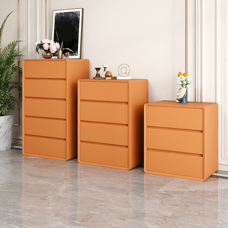 Contemporary Storage Chest Dresser Vertical Dresser with Drawers