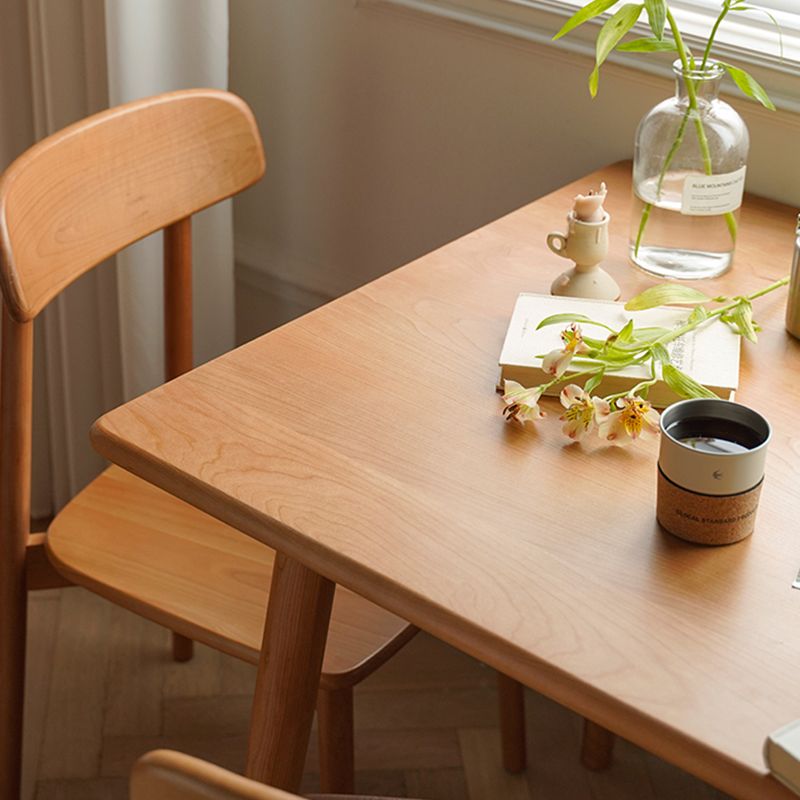 1/3 Piece Modern Style Dining Room Chair and Table Set with Solid Wood