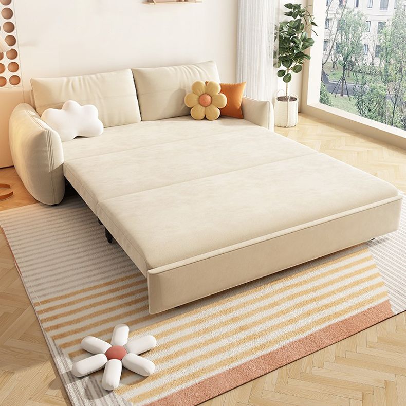 Detachable Mattress Futon Foldable Pillow Included Sleeper Sofa