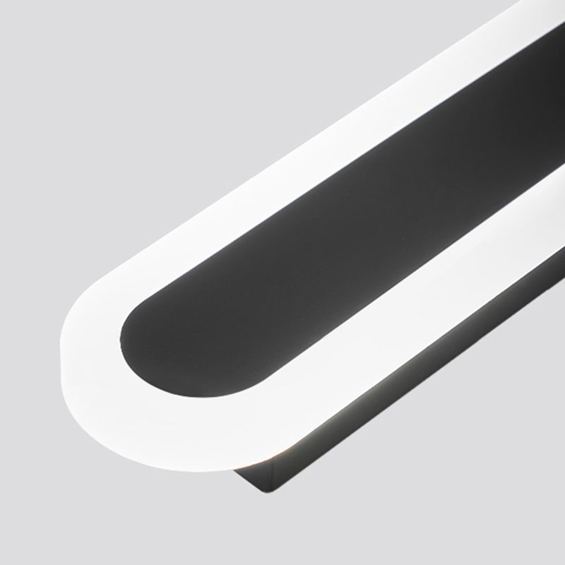 Metall Lineare Form Wandleuchten moderner Stil 1 Lichtwandmontage Licht