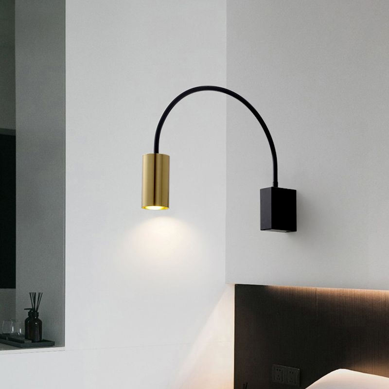 Halbzylindermetall -Lesen Wandbeleuchtung moderne Einleuchtwandbeleuchtung