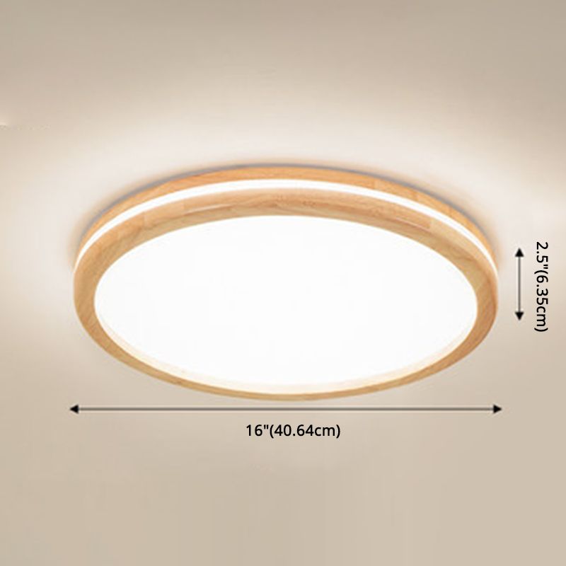 Geïntegreerde LED semi-inbouwverlichtingsarmaturen Ultra-moderne acryl plafondgemonteerde kroonluchter voor slaapkamer
