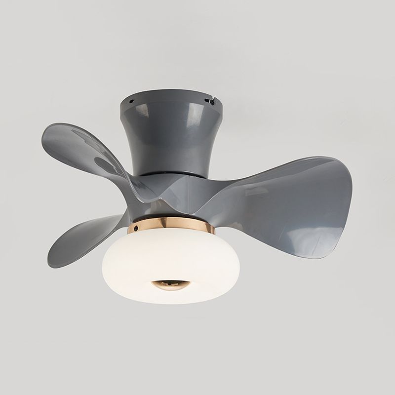 Modern Style Ceiling Fan Light 1-Light LED Ceiling Mount Light for Living Room