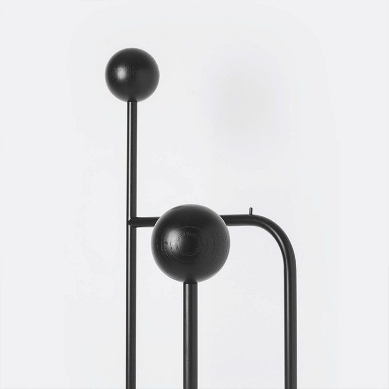 Industrial Style Hall Stand Metal Free Standing Hall Stand for Living Room